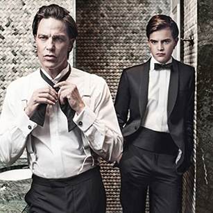 黑色高級禮服套裝