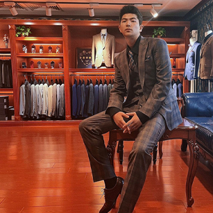 達(dá)人-李驍龍同款定制西服